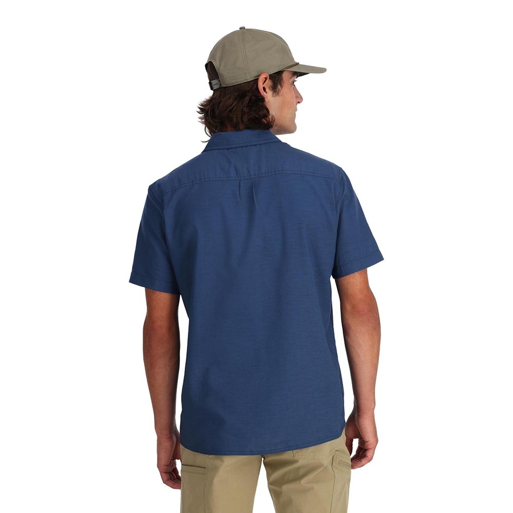 Simms Shop Shirt Men's in Navy 2